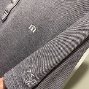 XL Men’s Golf Polo Travis Mathew Reynolds Lake Oconee Blue Short Sleeve Collar